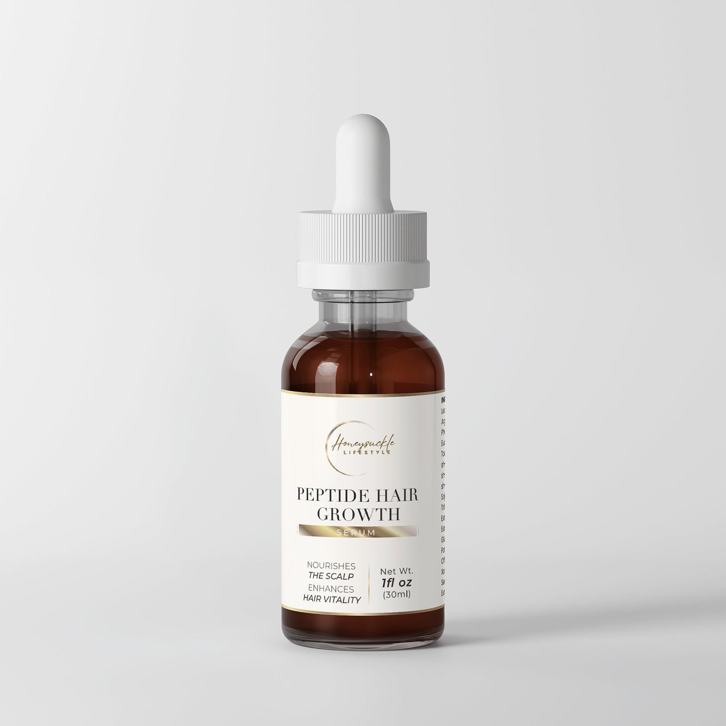 Peptide Hair Growth Serum - HoneySuckle Lifestyle