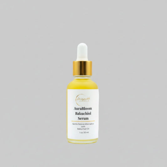 AuraBloom Bakuchiol Serum natural retinol alternative for anti-aging