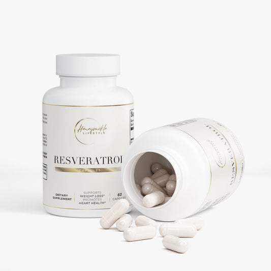 Resveratrol 50% 600mg - HoneySuckle Lifestyle