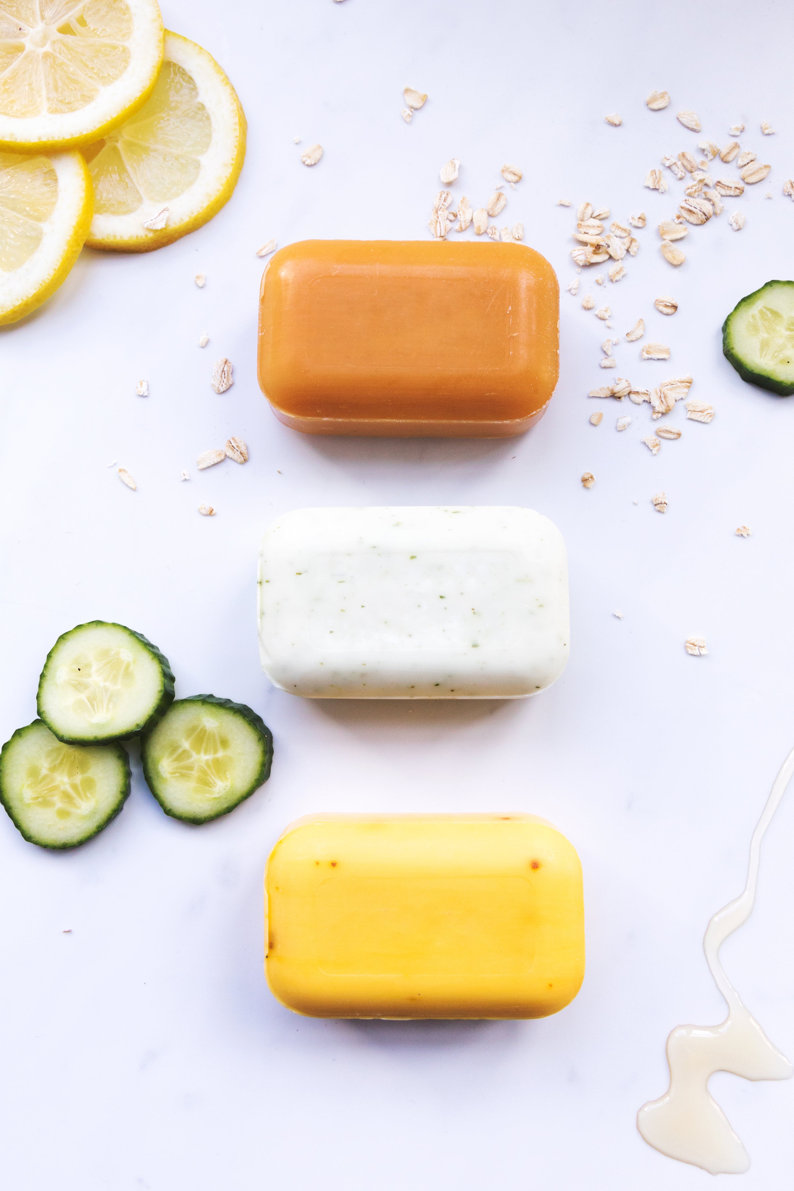 Handcrafted Facial Soap, Set of 3