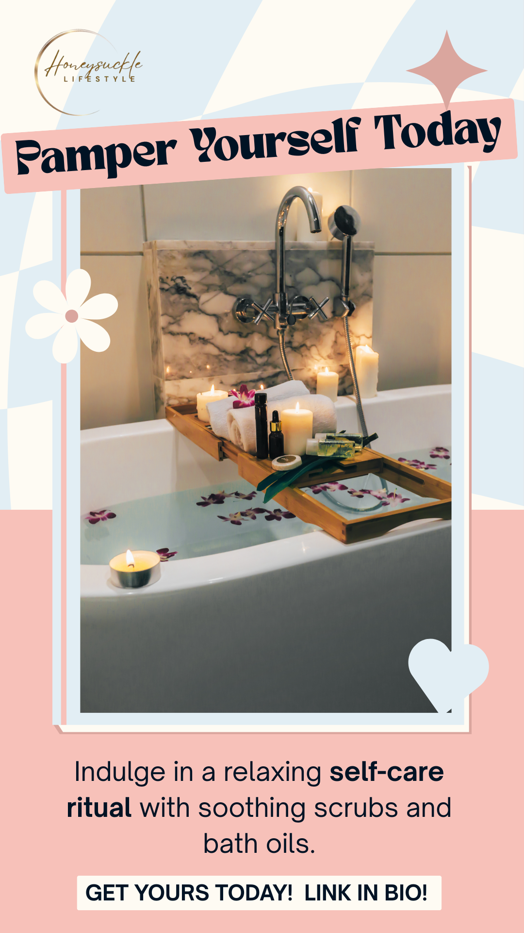 Transform your bath into a wellness ritual with calming oils, scrubs, and herbal blends. Clean beauty for body and mind.