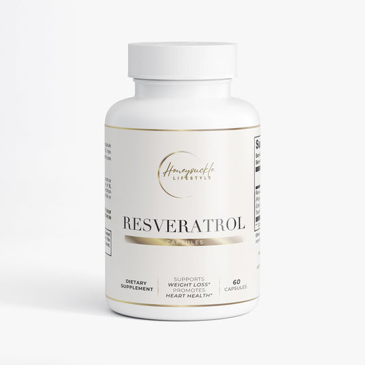 Resveratrol 50% 600mg - HoneySuckle Lifestyle