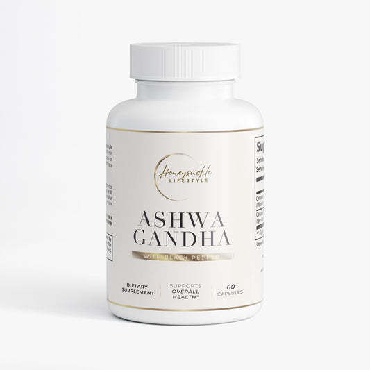 Ashwagandha w/black pepper - HoneySuckle Lifestyle