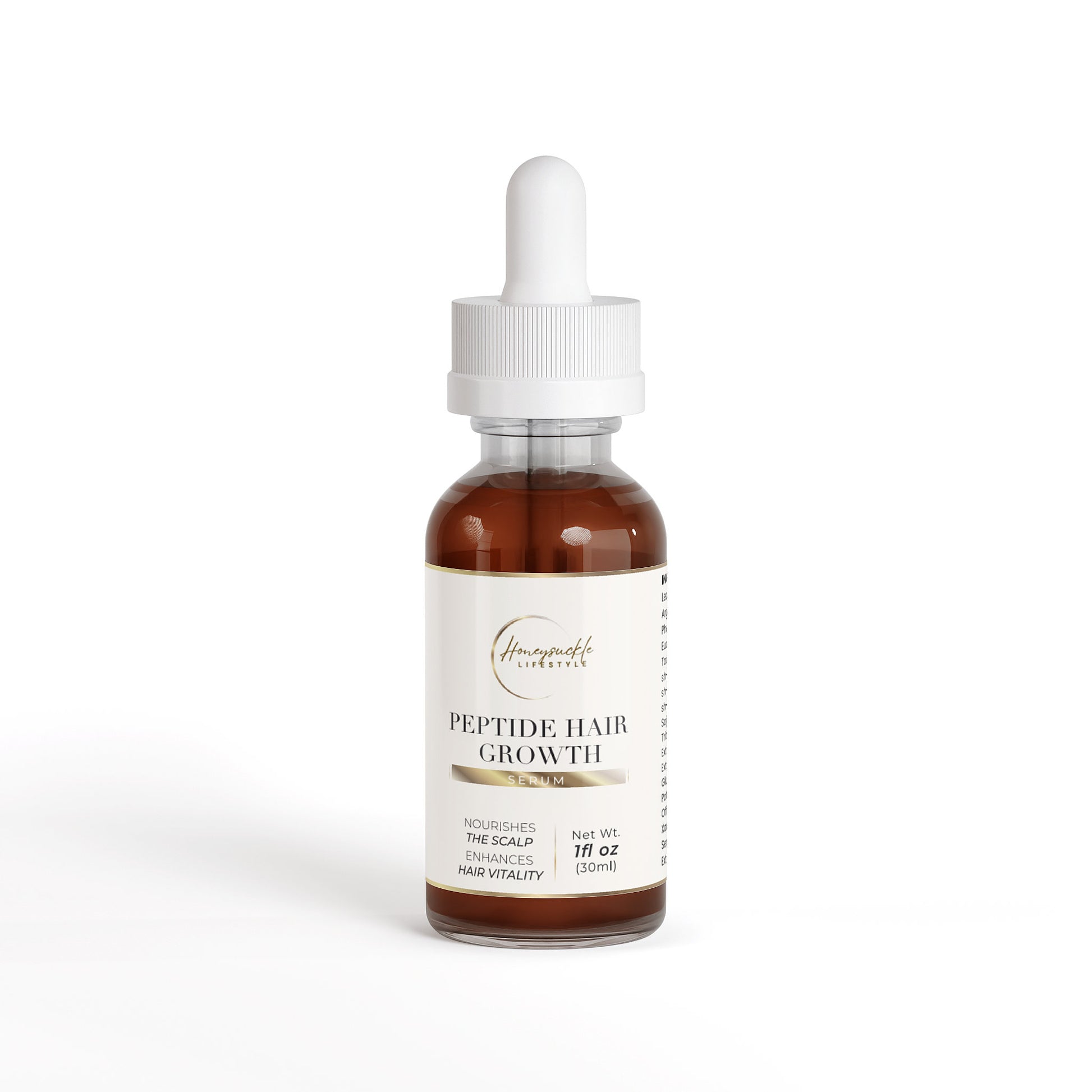 Peptide Hair Growth Serum - HoneySuckle Lifestyle