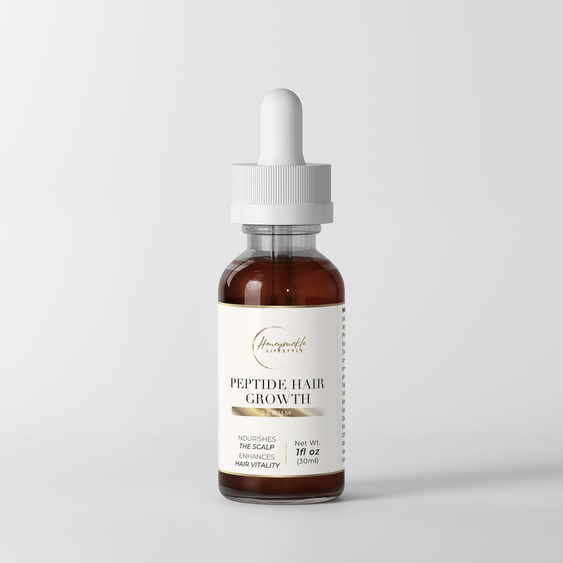 Peptide Hair Growth Serum - HoneySuckle Lifestyle