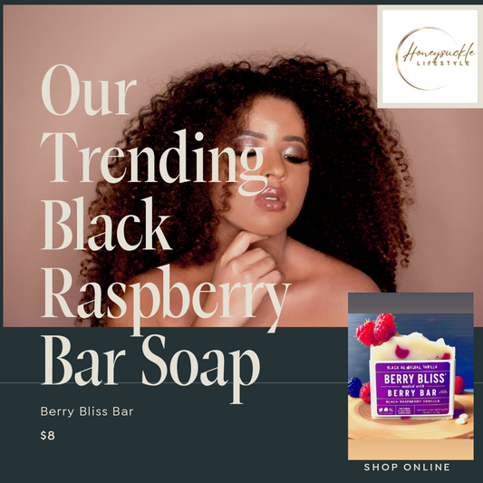 Berry Bliss Bar Soap - HoneySuckle Lifestyle