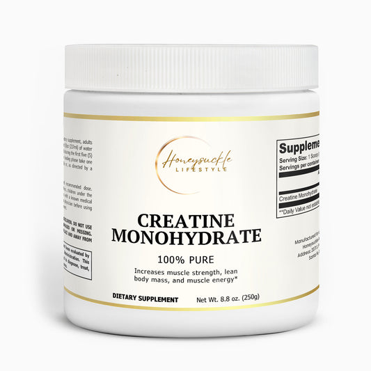 Creatine Monohydrate HoneySuckle Lifestyle 