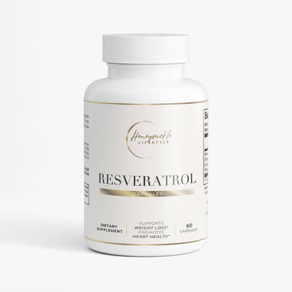 Resveratrol 50% 600mg - HoneySuckle Lifestyle