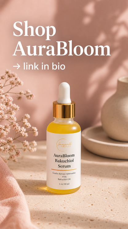 Suero de bakuchiol AuraBloom