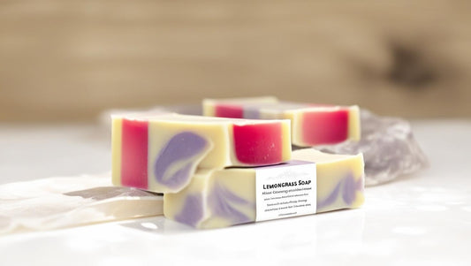 Lemongrass Luxe Bar Soap - HoneySuckle Lifestyle